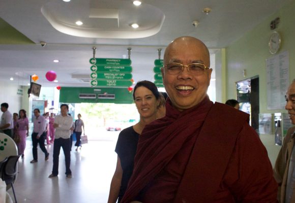 Day Nine – A visit from Ashin Say Kane-da