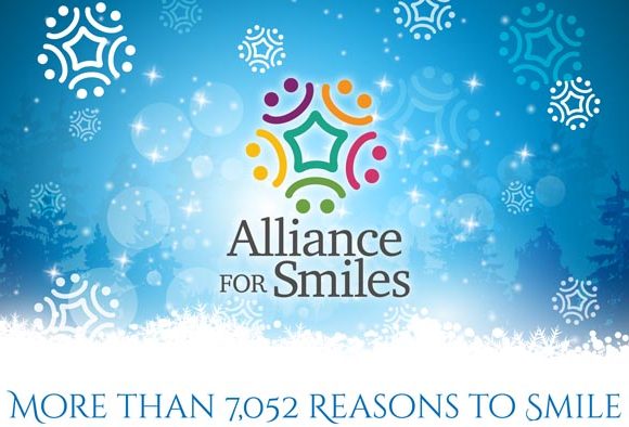 allianceforsmilesholiday More than 7,052 reasons to smile – Happy Holidays