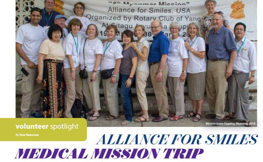 Volunteer Spotlight – Tom Hanscom in Myanmar