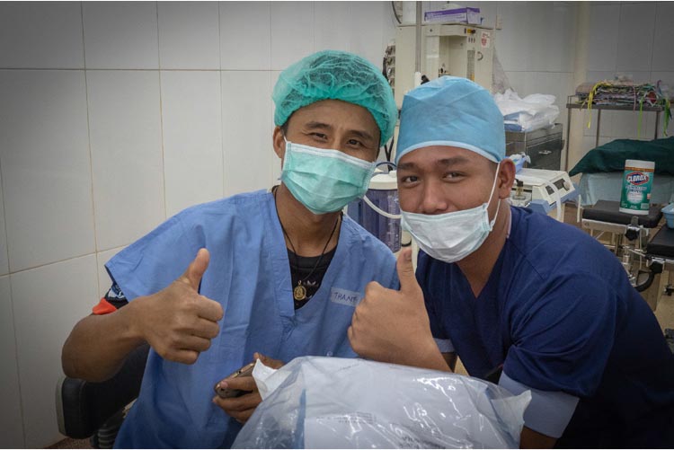 In the Operating Room – Sagaing, Myanmar