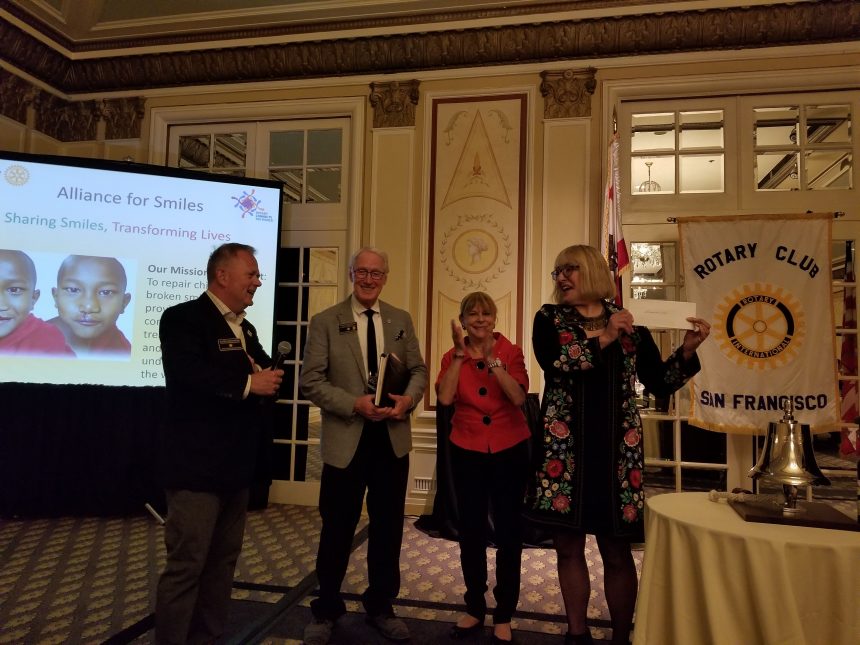AFS honored at San Francisco Rotarian Meeting