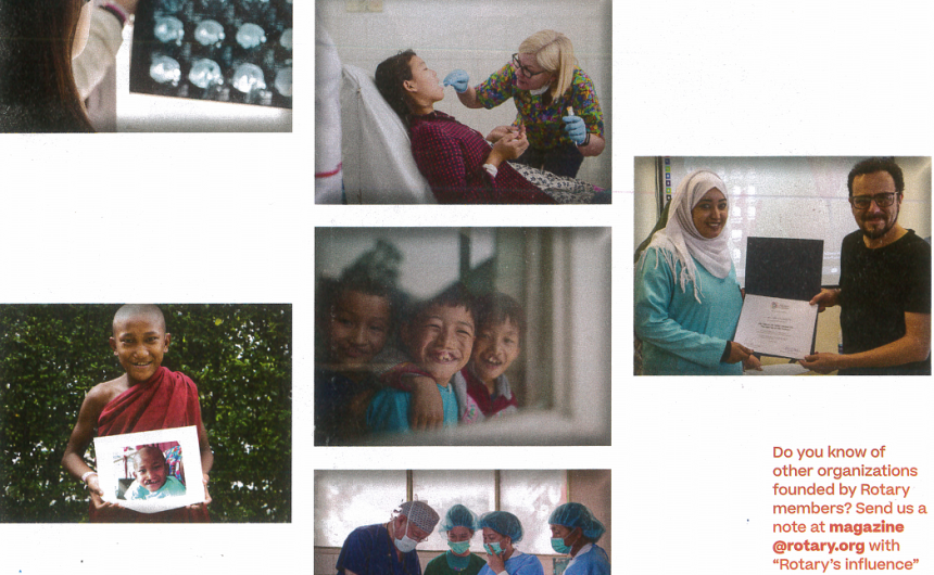 rotary mag AfS Featured In Rotary Magazine!