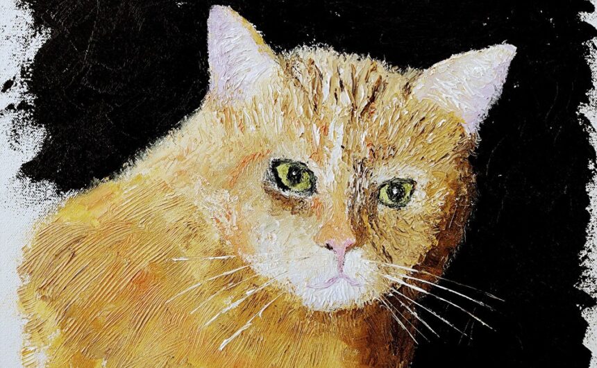 Get a Custom Pet Portrait from The Smile Man!