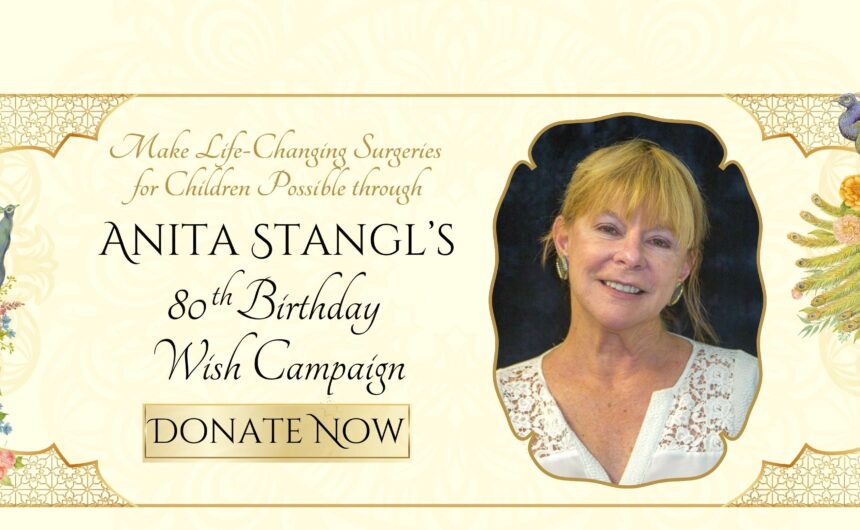 Anita Stangl’s 80th Birthday Fundraiser