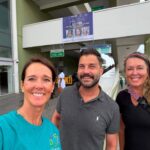 Selfie of AfS volunteers in Accra, Ghana