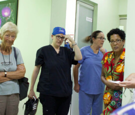Karen Vargevick/DDS, Erin Murphy/Nurse, Judy Crnadolan/Anesthesiologist